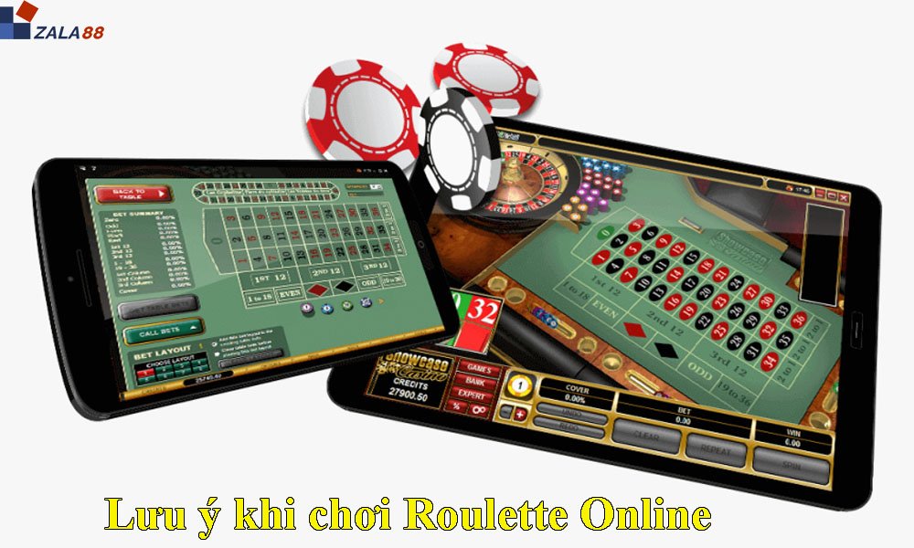 Lưu ý khi chơi Roulette Online